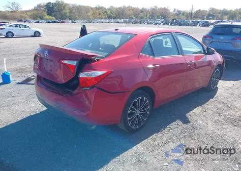 2014 Toyota Corolla S Premium из США, поврежденный, VIN 2T1BURHE7EC106380